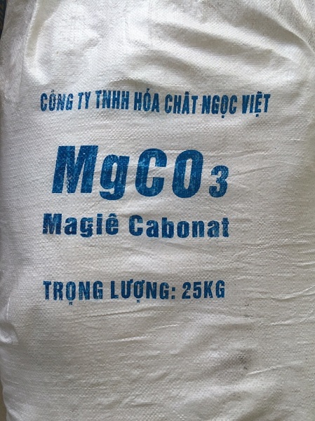 MgCO3 - Magiecacbonnat - Hóa Chất Công Nghiệp Ngọc Việt - Công Ty TNHH Hoá Chất Ngọc Việt